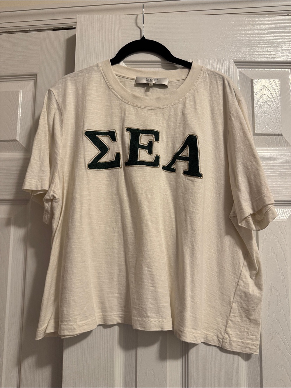 SEA New York T-shirt with Greek Letters - Size XL
